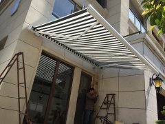 遮陽棚伸縮式雨棚什麽顏（yán）色好