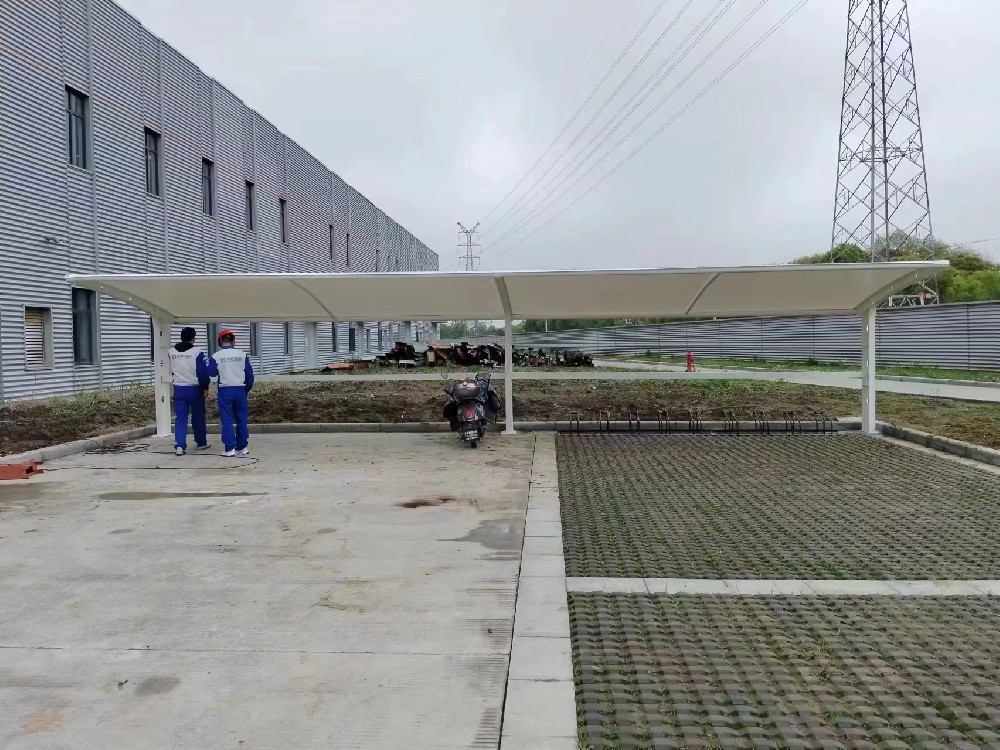 膜結構（gòu）停車棚是什麽材質